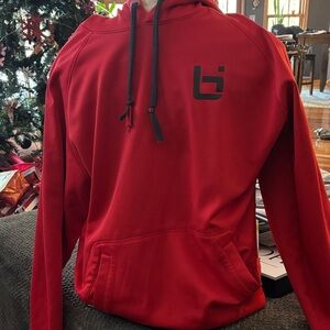 Red Hoodie with Logo